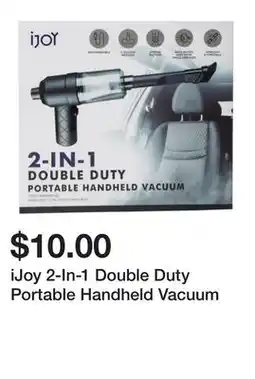 Five Below iJoy 2-In-1 Double Duty Portable Handheld Vacuum offer