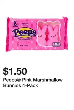 Five Below Peeps Pink Marshmallow Bunnies 4-Pack offer