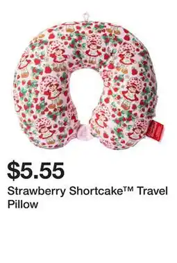 Five Below Strawberry Shortcake Travel Pillow offer