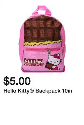 Five Below Hello Kitty Backpack 10in offer