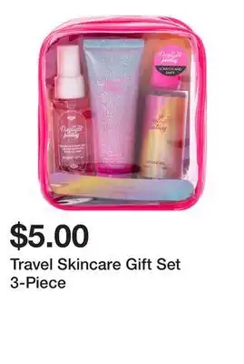 Five Below Travel Skincare Gift Set 3-Piece offer