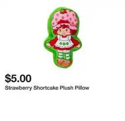 Five Below Strawberry Shortcake Plush Pillow offer