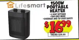 Ollie's 15OOW PORTABLE HEATER offer