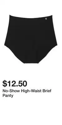 Victoria's Secret No-Show High-Waist Brief Panty offer