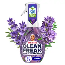 Walmart Mr. Clean Clean Freak All Purpose Cleaner Spray, Multi-Surface Cleaning, Lavender, 16 fl oz offer