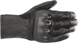 Walmart Alpinestars Gareth Mens Leather Motorcycle Gloves Black 3XL offer