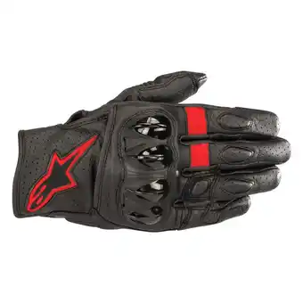 Walmart Alpinestars Celer v2 Gloves - Black/Flo Red - Sm offer