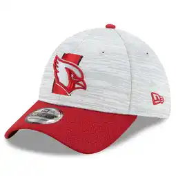 Walmart Men's New Era Gray/Cardinal Arizona Cardinals 2021 NFL Training Camp Official 39THIRTY Flex Hat offer