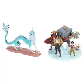 Walmart Disneys Raya and the Last Dragon Journey Through Kumandra Multicolor Figurine Set offer