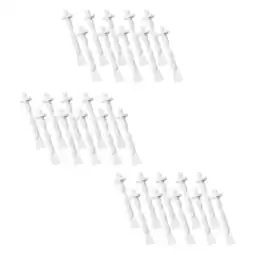 Walmart 3x 10 Pieces Flexible ing Spatula Sticks, White Applicators Removal, Mixing, Cleaning offer