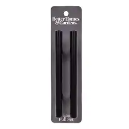 Walmart Better Homes & Gardens 3 (76mm) Center-to-Center Bar Pull, Matte Black, 2 Pack offer