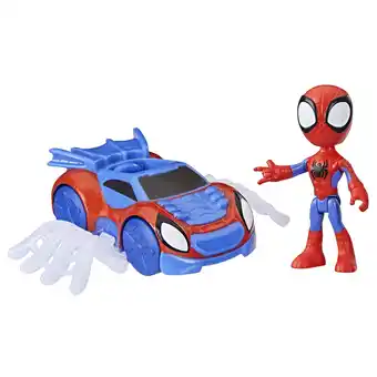 Walmart Marvel Spidey and His Amazing Friends Web Crawler Toy, Spidey Action Figure and Vehicle offer