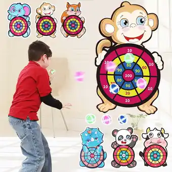 Walmart Misterolina Kids Target Throwing Plate Sticky Ball Selfadhesive UK 2024 IndoorOutdoor offer