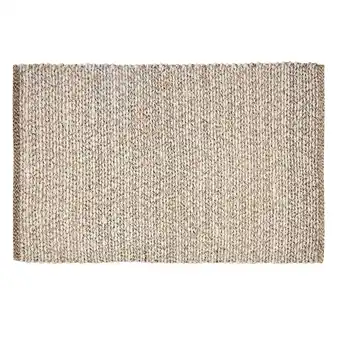 Walmart Beautiful Woven Boucle Scatter Rug by Drew Barrymore, 27 x 45, Ivory/Brown offer