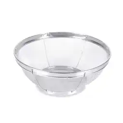 Walmart Home Decor Stainless Steel Rice Sieve Bowl Fine Mesh Strainer Large Metal Colander for Rice Yogurt offer