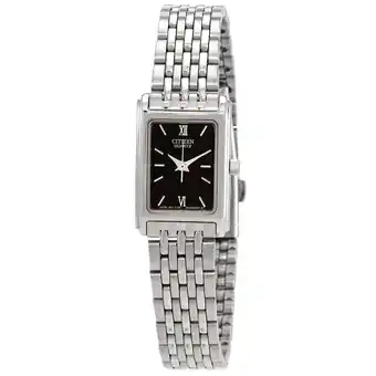 Walmart Citizen Quartz Black Dial Ladies Watch EJ5850-57E offer