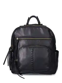 Walmart No Boundaries Women's Natalie Mini Backpack Black Pebble offer