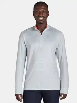 Walmart Birdie Bound Men's and Big Men’s Quarter Zip Active Top with Long Sleeves, Sizes S-3XL offer