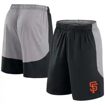 Walmart Men's Fanatics Black/Gray San Francisco Giants Go Hard Shorts offer