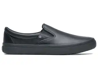 Walmart Shoes for Crews Unisex Merlin Slip Resistant Slip On Leather Sneakers offer