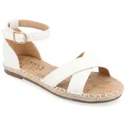 Walmart Journee Womens Lyddia Espadrille Flat Sandals offer