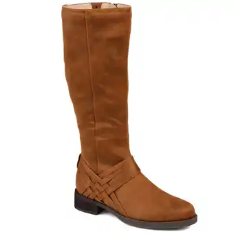 Walmart Journee Womens Meg Stacked Heel Riding Boots offer