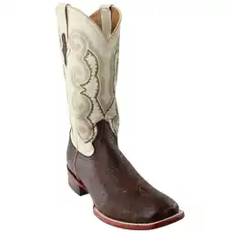 Walmart Western Boots Mens Cowboy Smooth Ostrich Kango White 10293-07 offer