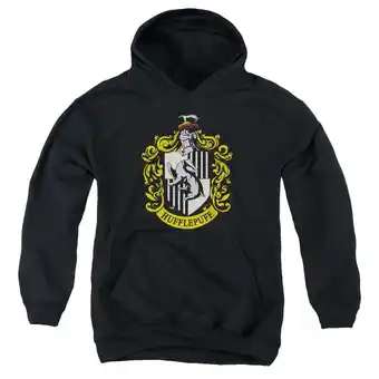 Walmart Harry Potter - Hufflepuff Crest - Youth Hooded Sweatshirt - Small offer