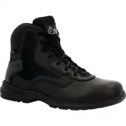 Walmart Rocky Cadet 6 Black Side Zip Public Service Boot Size 7(M) offer