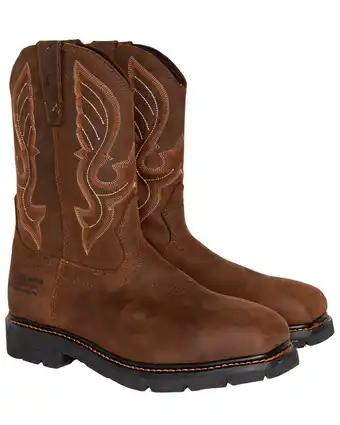 Walmart Cody James Men's Waterproof Pull On Work Boot Composite Toe - C9PR2 10.5 D(M) US offer