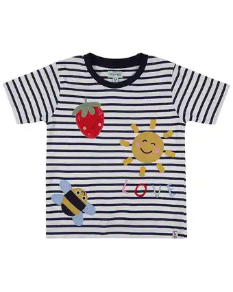 Walmart Lilly and Sid girls Busy Bee Applique T-Shirt, 0-6 Months offer