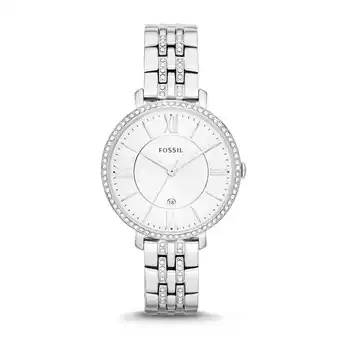 Walmart Fossil Women's Jacqueline Crystal Stainless Steel Watch (Style: ES3545) offer