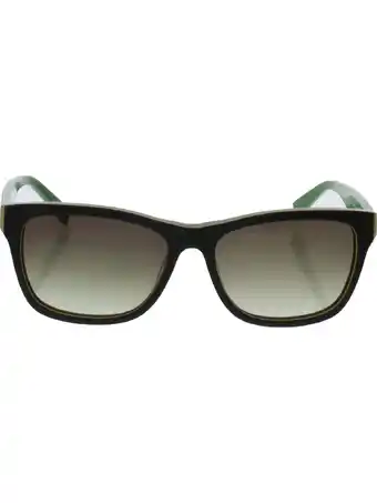 Walmart Lacoste Green Gradient Square Men's Sunglasses L683S 315 55 offer