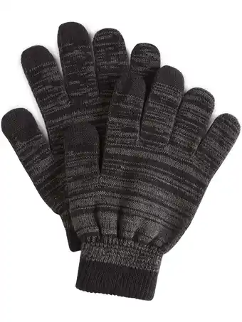 Walmart Club Room Mens Heathered Warm Winter Gloves offer