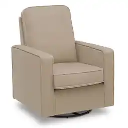 Walmart Delta Children Landry Nursery Glider Swivel Rocker Chair, Biscotti Beige offer