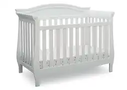 Walmart Delta Children Lancaster 4-in-1 Convertible Crib, Bianca White offer