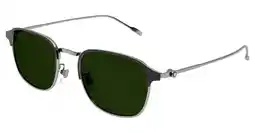 Walmart Montblanc Men's 54Mm Ruthenium Sunglasses offer