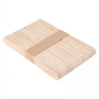 Walmart TOOYFUL 2x50Pcs Wooden Sticks Applicator Small Salon Supply Spatulas Sticks offer