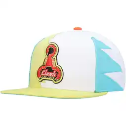 Walmart Men's Mitchell & Ness Green San Jose Clash Historic Logo Since '96 Jersey Hook Snapback Hat offer