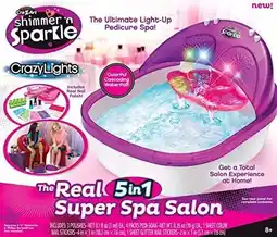 Walmart Shimmer N Sparkle the Real Super Foot Spa Salon by Cra-Z-Art offer