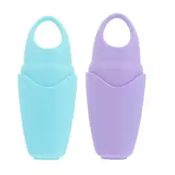 Walmart 2pcs Ice Roller Silicone Face Facial Ice Mold Contours Roller Massage Ice Roller offer