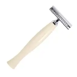 Walmart Men Double Edge Safety Reusable Portable Heavy Duty Wet Shaving Beige offer