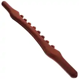 Walmart Wood Therapy Massager Wooden Rolling Bead Body Sculpting Machine Beaded Treatments Gua Sha Tool offer