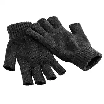 Walmart Beechfield Adult Fingerless Gloves offer