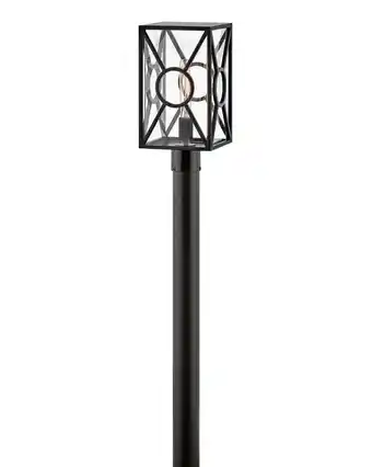 Walmart Hinkley Lighting - Brixton - 1 Light Medium Outdoor Post Top or Pier Mount offer