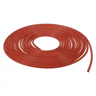 Walmart Unique Bargains 33FT 1/8 3mm ID 2mm Thickness Silicone Vacuum Hose for Air and Water Red offer