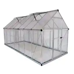 Walmart Palram - Canopia HG5514 Hybrid Greenhouse - 6 x 14 ft. - Silver offer