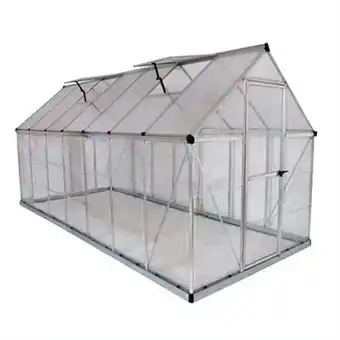 Walmart Palram - Canopia HG5514 Hybrid Greenhouse - 6 x 14 ft. - Silver offer