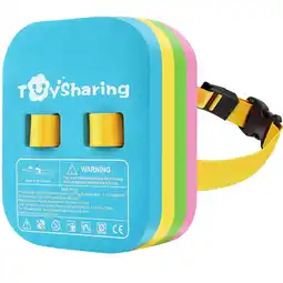 Walmart TOYSHARING Back Float Kids Swim Belt: Toddler Bubble Floaties Training Backpack Swimmies Device offer