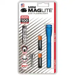 Walmart MAGLITE SP32016 111-lumen Mini Maglite LED Flashlight (black) offer